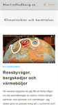 Mobile Screenshot of martinhedberg.se