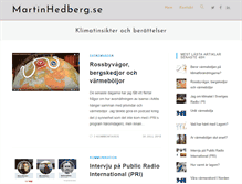 Tablet Screenshot of martinhedberg.se
